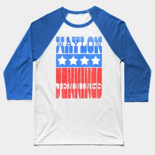 Waylon jennings baseball tee sales